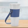 thumbnail image 4 of Correa para el cuerpo Funda protectora para bebidas de PU Bolsa resistente al calor para tazas de bebidas y té con leche, 4 of 6