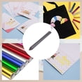 thumbnail image 2 of WRVCSS Foil Quill Pen Kit with 4 Size Metal Tips &1pc Gold Heat Activated Foil Rolls, perfect for card hot stamping, 2 of 6