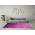 thumbnail image 3 of Ahgly Company Indoor Rectangle Oriental Pink Industrial Area Rugs, 7' x 9', 3 of 4