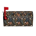 thumbnail image 2 of Lsque Autumn Floral Mailbox Cover Standard Size ,Magnetic Mailbox Covers Post Wraps Letter Box Cover -25.5x21 in, 2 of 9
