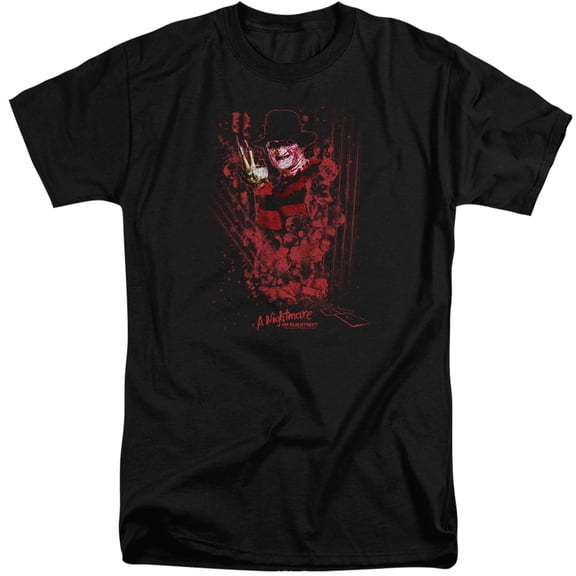 Nightmare On Elm Street - One Two Freddys Coming For You - Tall Fit Short Sleeve Shirt - X-Large