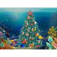 thumbnail image 1 of Cuadros Decorativos Bordado de árbol de Navidad de océano de punto de cruz completo decoración de costura contada de 11 quilates Ehuebsd Nuevos Originales, 1 of 8