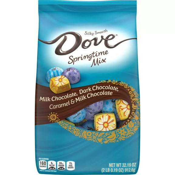 Dove Promises Easter Milk and Dark Chocolate Candy Springtime Variety (33 Ounce)