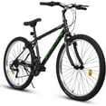 thumbnail image 2 of 24 26 Inch Mountain Bike, Classic 21 Speeds V Brake Men Women Bicycle, Carbon Steel Mountain Bike for Adult Teens, Trail Beach Snow Commuter City Bikes, Prefect Gift Choice, 2 of 10