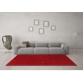 thumbnail image 3 of Ahgly Company Indoor Rectangle Abstract Red Contemporary Area Rugs, 2' x 5', 3 of 4