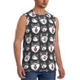 thumbnail image 2 of Kdxio Husky for Men's Muscle T-shirt,Sleeveless for Workout Running Athletic Gym Lounge Casual, 2 of 7