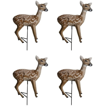 Primos Hunting Fawn Standing Motion Whitetail Deer Decoy for Predators (4
