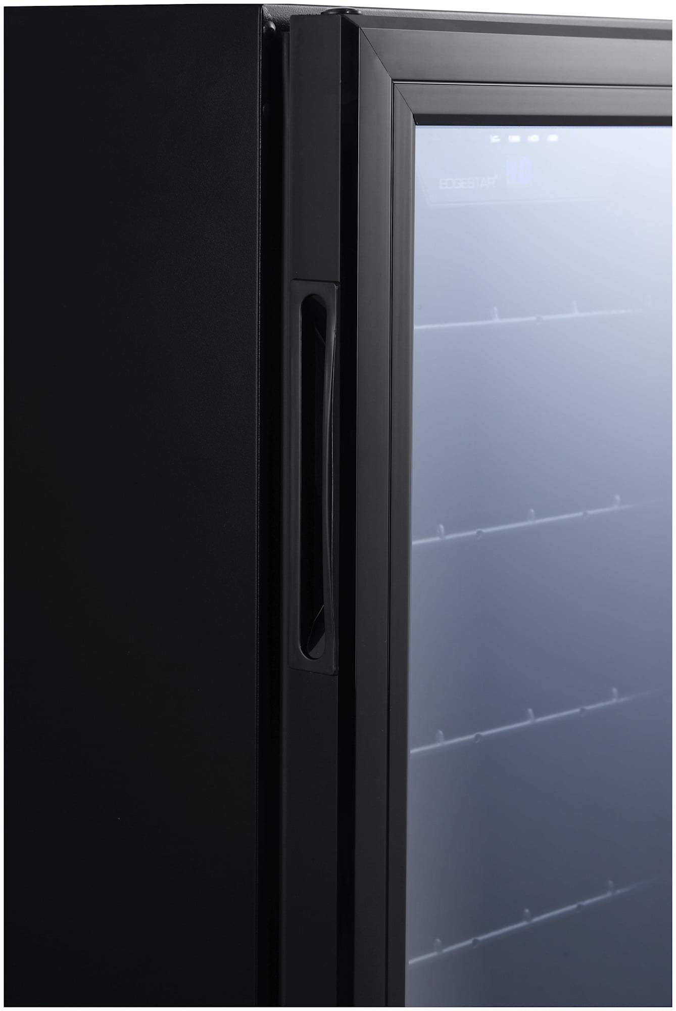 Edgestar Bwr301bl 15" Wide 25 Bottle Built-In Single Zone Wine Cooler - Black