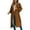 Brown, variant on Clothing ! Harpily Anoraks Women Trench Coat Long Double Breasted Fall Fashion 2023 Classic Lapel Slim Overcoat Outerwear With Belt Pink Pink M