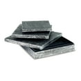 thumbnail image 3 of Benjara Lida Decorative Storage Box Set of 3, Wood and Pewter Gray Metal Finish, 3 of 5