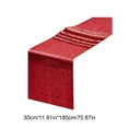 thumbnail image 3 of HengDidi Shiny Glitter Table Runner Decorative Table Flag for Weddings Parties Event Decor Sparkle-Effect Color Variety, 3 of 6