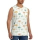 thumbnail image 2 of Fotbe Dandelion Men's Camiseta sin Mangas Estampada para Hombres, Playera Casual para Gimnasio, Entrenamiento, Playa-Large, 2 of 7