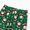 thumbnail image 4 of PatPat Women Pajamas Pants Christmas Santa Print Lounge Pants Holiday Comfy Pj Bottom with Pockets, Green, 4 of 7