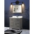 thumbnail image 4 of Vanity Art 36" Single Sink Bathroom Vanity Set with Engineered Marble Top and Free Mirror, 4 of 5
