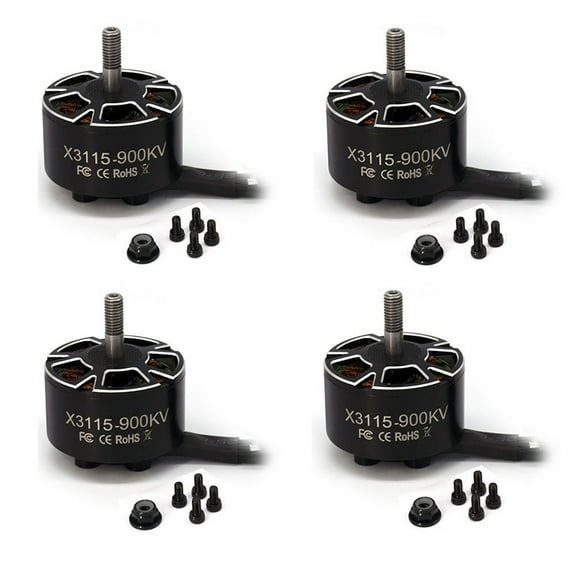 4Pcs X3115 3115 900KV 3-6S Brushless Motor for FPV Freestyle Mark4 Mark 4 V2 Etc 9/10inch Long Range Cinelifter RC Drone