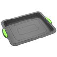 thumbnail image 2 of HLONK Gray Silicone Rectangular Dish for Cooking  Baking  and Dinner, 2 of 5
