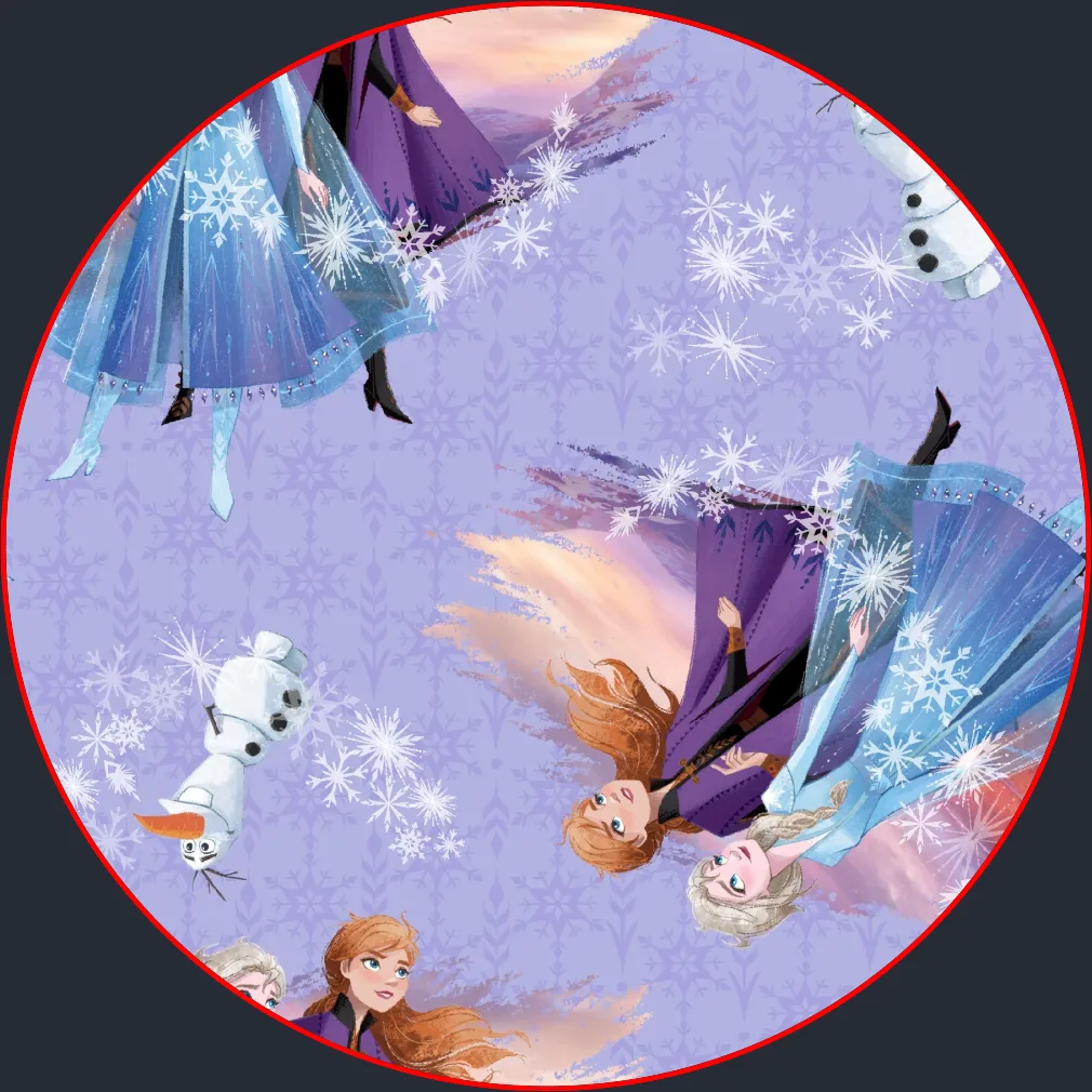 (3 pack) Springs Creative Disney Frozen Destiny Awaits Fat Quarter Fabric