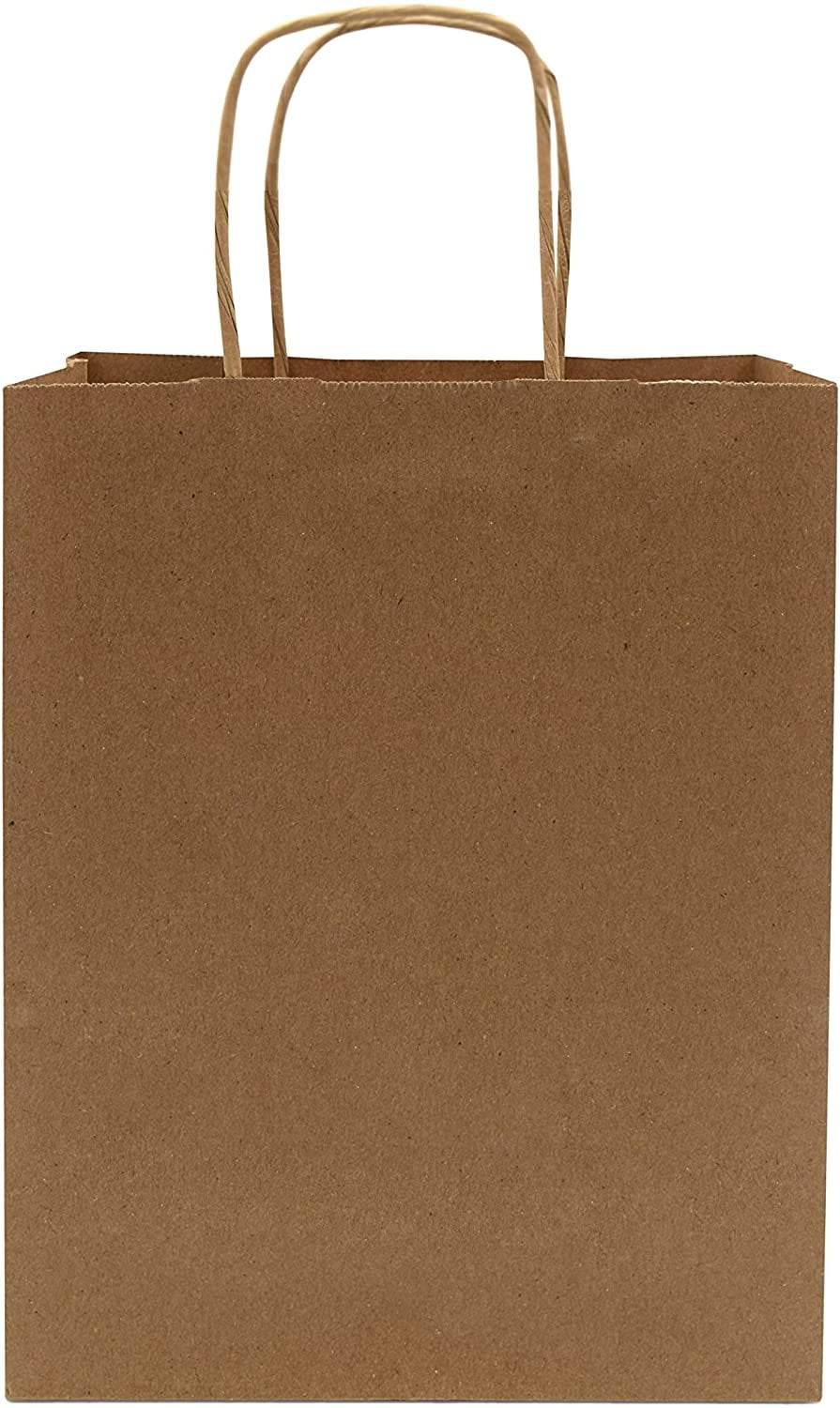 RACETOP Small Brown Kraft Paper Bags with Handles Bulk, 5.9x3.2x8.3  50Pcs Small Gift Bags with Handles Bulk,Premium Brown Paper Gift Bags,small  Paper shopping bags - Yahoo Shopping