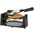 thumbnail image 1 of BELLA Classic Rotating Non-Stick Belgian Waffle Maker, Perfect 1" Thick Waffles, PFOA Free Non Stick Coating & Removeable Drip Tray for Easy Clean Up, Browning Control, Stainless Steel, 1 of 2