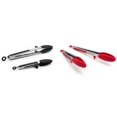 thumbnail image 3 of TINGYI Stainless Steel Salad Tongs Kitchen Tongs with Silicone Tips for CookingBlack, 3 of 6