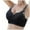 Black, variant on Wdgfv Seamless Bras Women Soft Jelly Push Up Wireless Bra Supportive V Neck No Underwire Comfort Tshirt Bralettes Purple XXXXXL