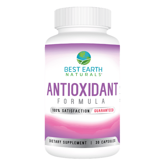 Best Earth Naturals Antioxidant Formula, Acai Fruit and Goji Berry, 30 Count