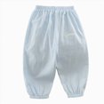 thumbnail image 4 of Gibobby Boys Pants Toddler Little Boys Cargo Jogger Pants 12 18Months 2T 3T 4T 5T Baby Boys Sweatpants Quick Dry Casual Pull On Pants Boys Casual Pants(18-24 Months,Light Blue), 4 of 4