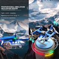 thumbnail image 4 of ZFYXGS RC Helicopter FPV Drone With ESC Camera Brushless Motor Drones 2.4G RC Quadcopter With Cool LED Lights Altitude Hold Obstacle Avoidance For Adults, 4 of 7