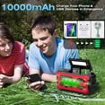 thumbnail image 3 of Radio de emergencia Nitigo de 10000 mAh con radio meteorológica de la NOAA, 3 of 9