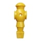 thumbnail image 4 of Máquina de fútbol para hombres, es de futbolín, Mini muñeca de resina, figura, mesa de futbolín para amarillo claro, 4 of 8
