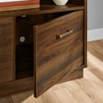 thumbnail image 5 of Mainstays 3 Door TV Stand Console for TVs up to 50", Canyon Walnut Finish, 5 of 13