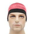 thumbnail image 4 of Silky Bonnet for Men, Wave Cap Satin Silk Hair Bonnet for Sleep, Durags Elastic Band Wave Caps, Stocking Wave Sleeping Shower Caps Silk Hair Wrap for Men Women Watermelon Red, 4 of 5