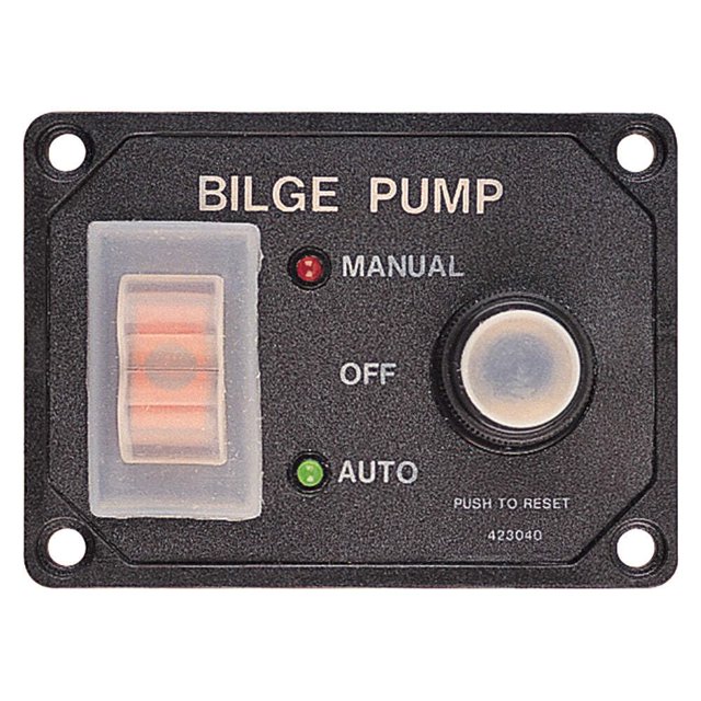 Interruptor de bomba de achique SEA DOG Splash Grade con disyuntor