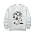 thumbnail image 2 of Boys Long Sleeve T-Shirts Casual Cotton Shirts Graphic Active Crewneck Tee Shirts for Toddler Kids Boys, 2 of 5