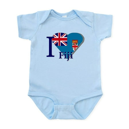 

CafePress - I Love Fiji Infant Bodysuit - Baby Light Bodysuit Size Newborn - 24 Months