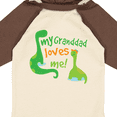 thumbnail image 4 of Inktastic My Granddad Loves Me Baby Boys Long Sleeve Baby Bodysuit, 4 of 5