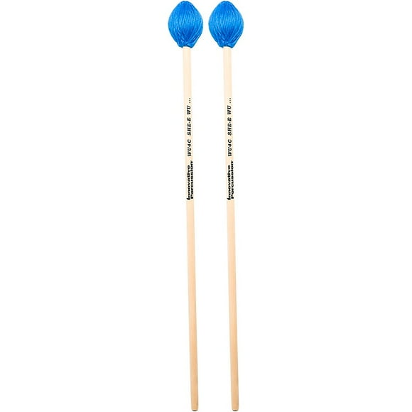 Innovative Percussion She-e Wu Series Medium Hard Birch Marimba Mallets (WU4C)
