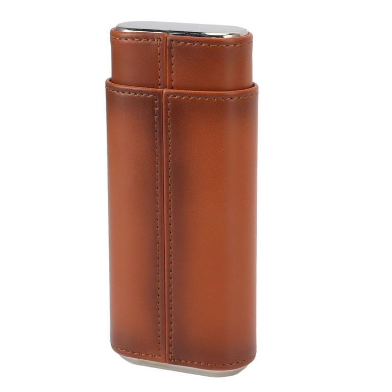 Portable Cigar Case Cigar Case Fashion Leather Heavy Duty for