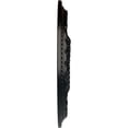 thumbnail image 4 of 28"OD x 2 3/4"P Stockport Ceiling Medallion (Fits Canopies up to 6 1/4"), Hand-Painted Jet Black, 4 of 6