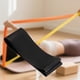 thumbnail image 3 of Banda de Resistencia Elástica para Ejercicio Gimnasia Fuerza Pierna Brazo con Material TPE Flexible Adecuada para Mujeres Hombres Yoga Pilates Hogar Negro, 3 of 9