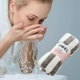 thumbnail image 6 of JeashCHAT Velvet Striped Hand Towel Face Towel for Bathroom, Super Soft Highly Absorbent Quick Dry Towels for Adult Daily Use at Home, Bath Towel for Gym Pool Hotel, 29.5"x13.8", Gray, 6 of 6