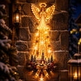 thumbnail image 4 of Nativity Lighted Christmas Wall Decor, Holiday Hanging Wall Art, Built Around Detailed Saving Illuminated Accent, Ideal for Living Room Entryway Fireplace in Christmas Gathering Spaces, 4 of 7