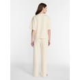 thumbnail image 2 of Lissome Women's Scuba Knit Top and Pants Lounge Set, 2-Piece, Sizes S-4X, 2 of 4