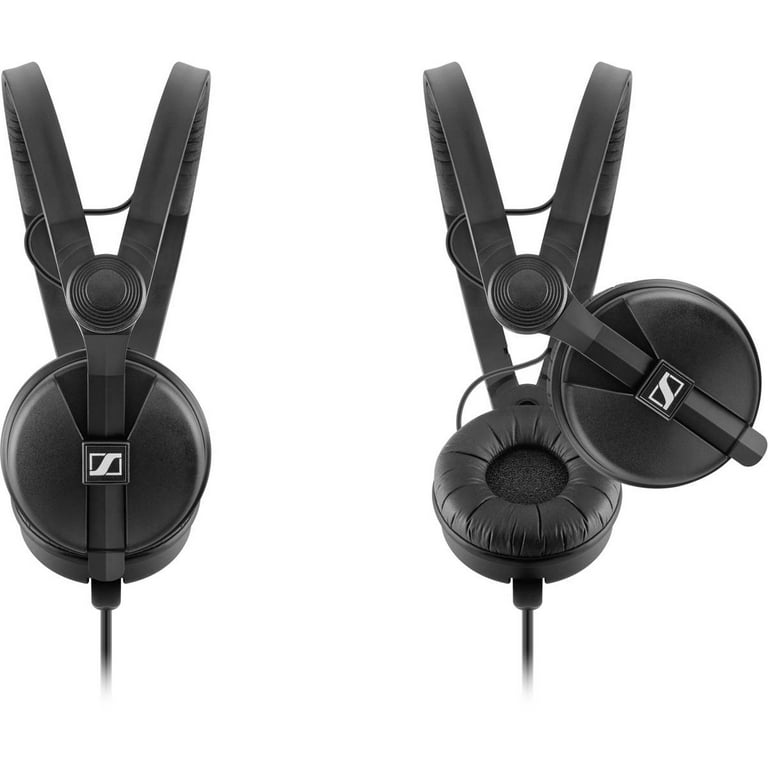 Sennheiser HD 25 Plus On-Ear DJ Headphones for Studio Mixing