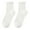 White, variant on 5 Pairs Cotton Ankle Socks for Women Soft Ruffle Trim Fold Over Socks Comfortable Casual Sock for Home Daily Activities