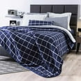 thumbnail image 5 of Plaid Blue Comforter Set, 5 of 5
