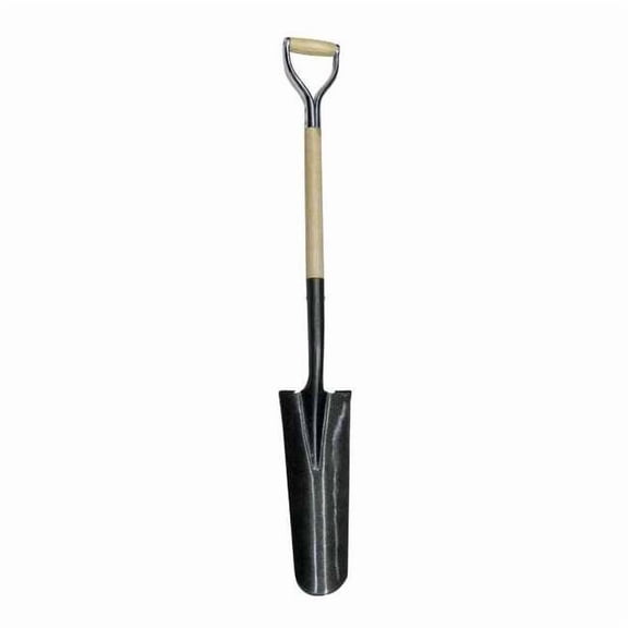 Westward Drain Spade,30 In. Handle,6 In. Blade 4LVR8