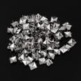 thumbnail image 4 of 100x/Pack Metal Studs Square Rivets Decorative Rivets Square Rivets Leathercraft Spikes Nailheads Rivets Studs, 4 of 9