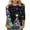 A05 Multicolor, variant on bnaln Christmas Tops for Womens Xmas Jumpers Dressy Casual 3/4 Sleeve Shirts Funny Christmas Tree Graphic Tees Crewneck Loose T-Shirts Xmas Sweatshirt Holiday Pullover Trendy Outfits