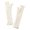 White, variant on Women Solid Knitted Half Finger Gloves Ripped Design Breathable Stretchable Warm Winter Accessories for Daily Commute Outdoor Activities Touchscreen Compatible Casual Style